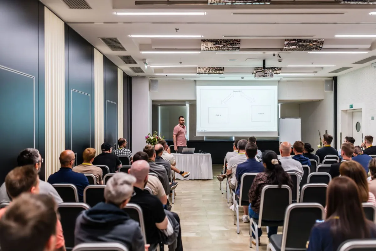 A full room at Czech Dreamin