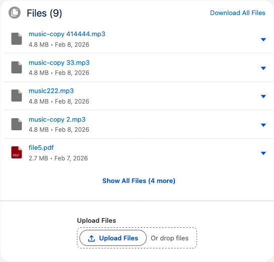 Smarter Files in List view